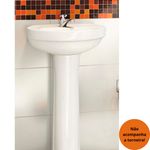 kit lavatório com coluna de chão parati logasa branco (mp)