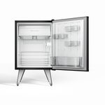 frigobar brastemp retrô 76 litros preto bra08heana