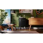 frigobar brastemp retrô 76 litros preto bra08heana