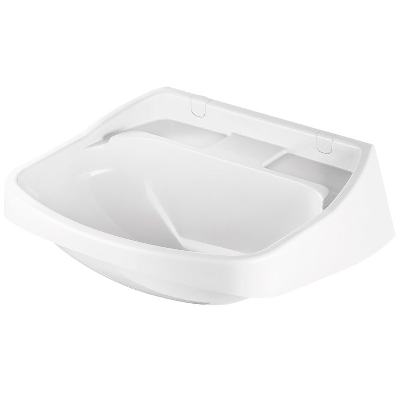 lavatório para banheiro herc 2500 de parede 7 litros branco (mp)