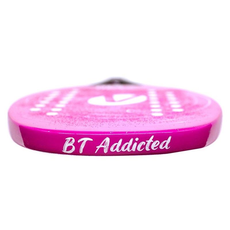 raquete beach tennis acte bt 590 rosa e roxo