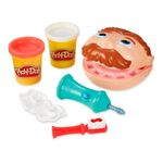 massinha hasbro play-doh mini classics brincando de dentista