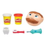 massinha hasbro play-doh mini classics brincando de dentista