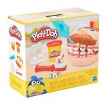 massinha hasbro play-doh mini classics brincando de dentista