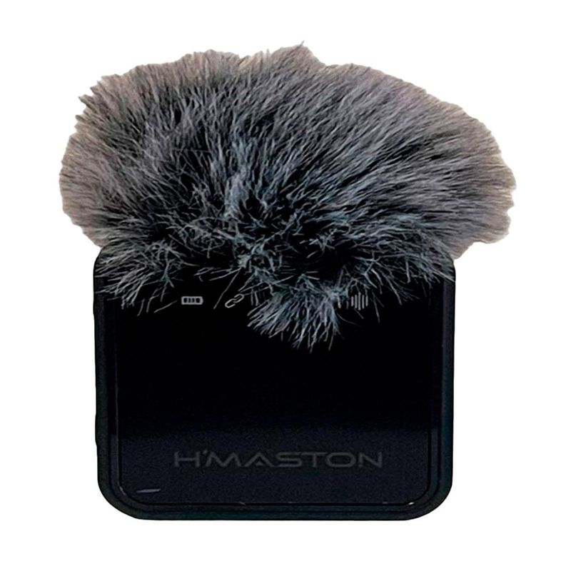 microfone lapela hmaston mk14 bola de pelo (mp)