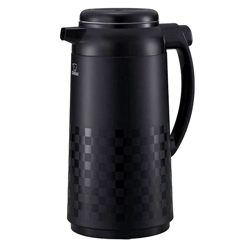 garrafa térmica zojirushi de mesa botão lateral premium 1l preto (mp)