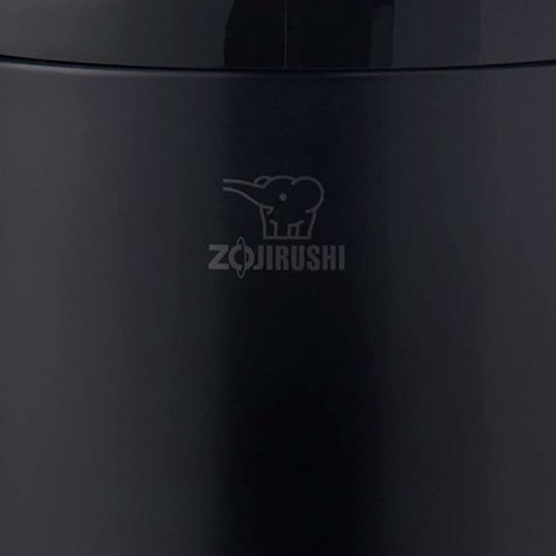 garrafa térmica zojirushi de mesa botão lateral premium 1l preto (mp)