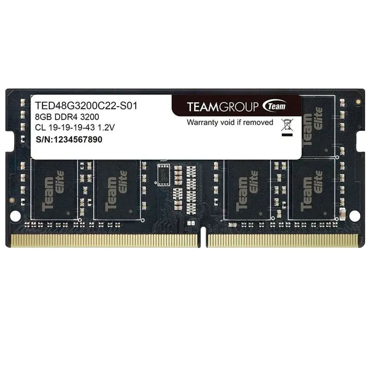 TEAMGROUP 8GB×2 DDR4 3200MHz 2枚組 Memória RAM Teamgroup 8GB DDR4 3200MHz Elite