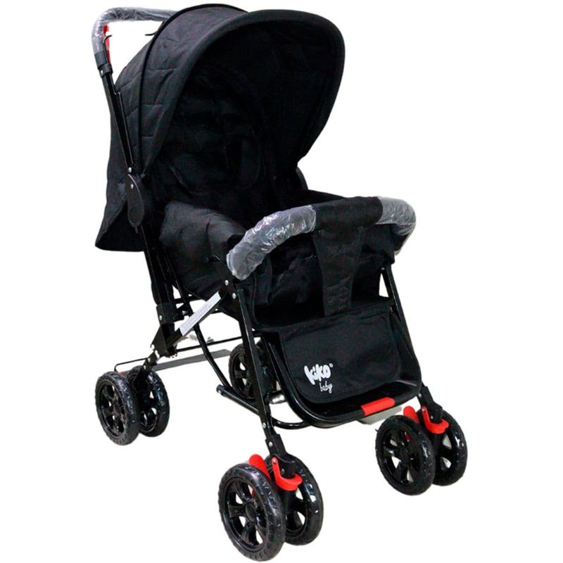 carrinho de bebê kiko baby k-0143 preto (mp)