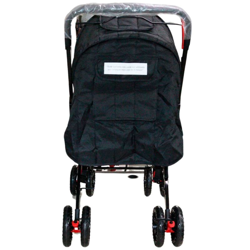 carrinho de bebê kiko baby k-0143 preto (mp)
