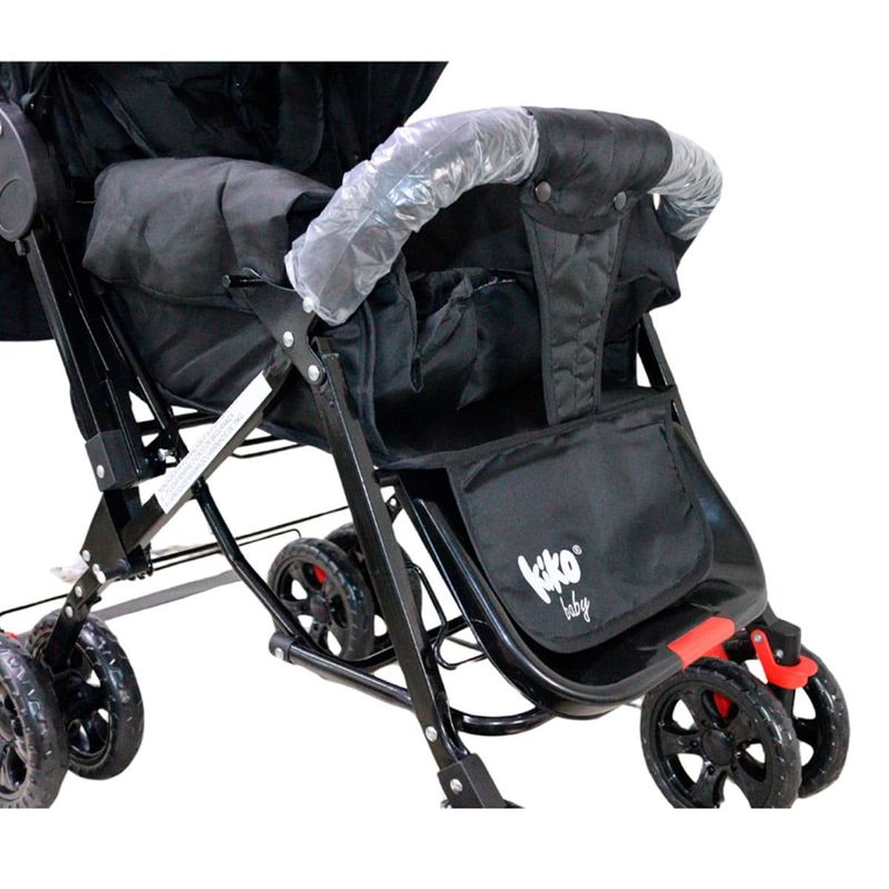 carrinho de bebê kiko baby k-0143 preto (mp)