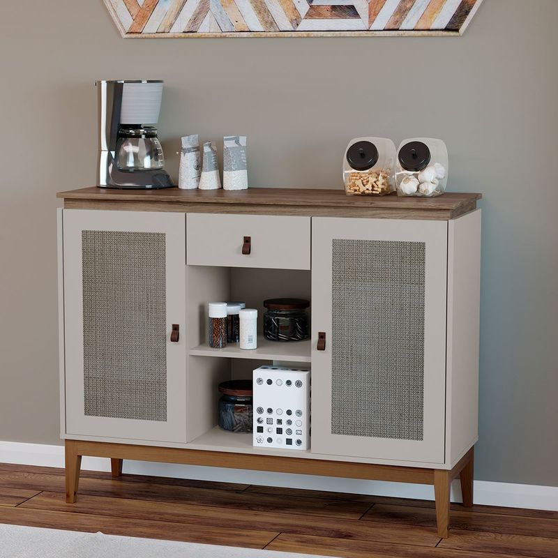 aparador movelbento trama mb 1002 off white e freijó