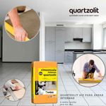 argamassa cimentcola ambiente interno ac1 quartzolit cinza 20kg (mp)