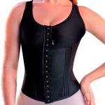 camiseta modeladora m sheila cintas preto (mp)