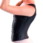 camiseta modeladora m sheila cintas preto (mp)