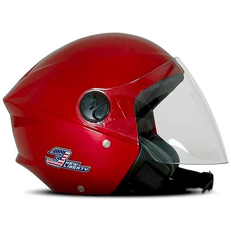 capacete pro tork new liberty three elite pepper red brilhante 60