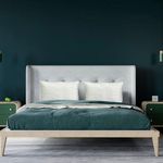 travesseiro fibrasca pele de pêssego 50x70cm branco 4339