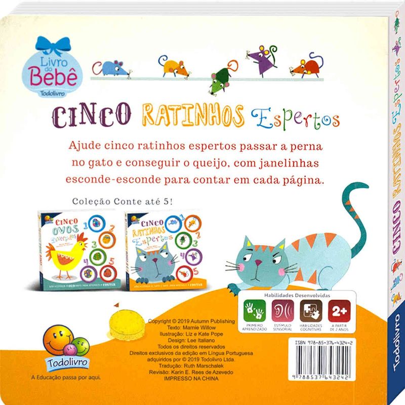 cinco ratinhos espertos todolivro (mp)