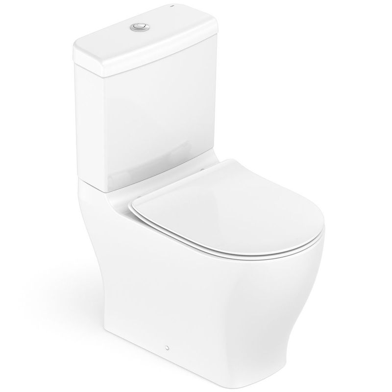 kit vaso sanitário celite slim branco com caixa acoplada 3,6l (mp)
