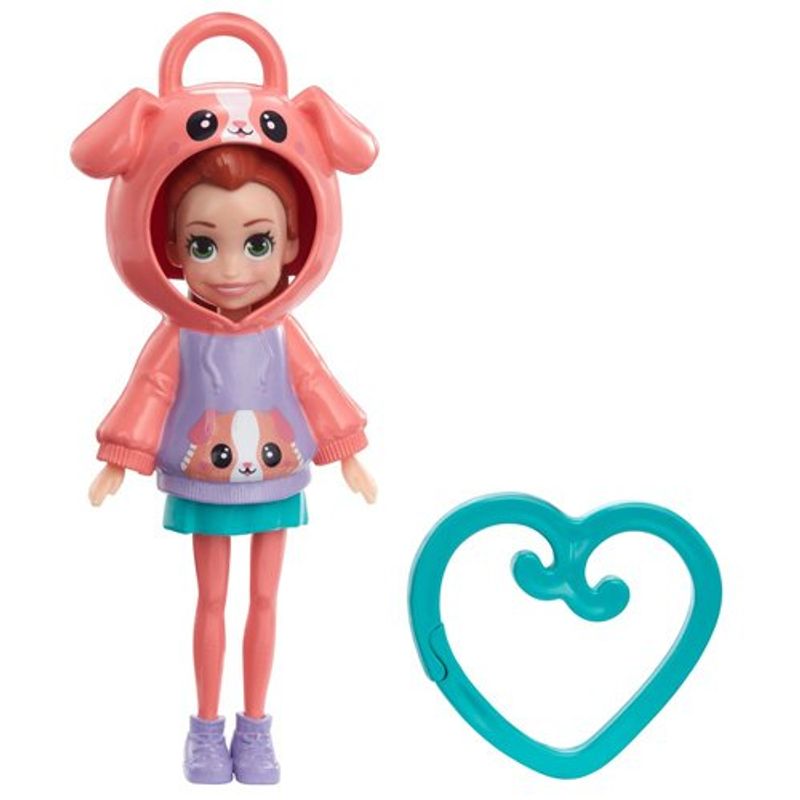 boneca mattel polly pocket amigas de capuz sortido hkv98