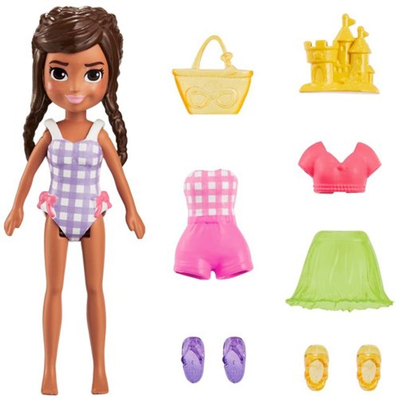 boneca mattel polly pocket modas sortido hnf50