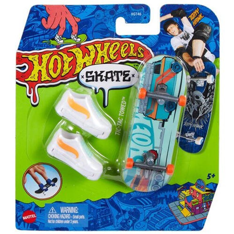 skate mattel hot wheels com sapatos de tênis hgt46