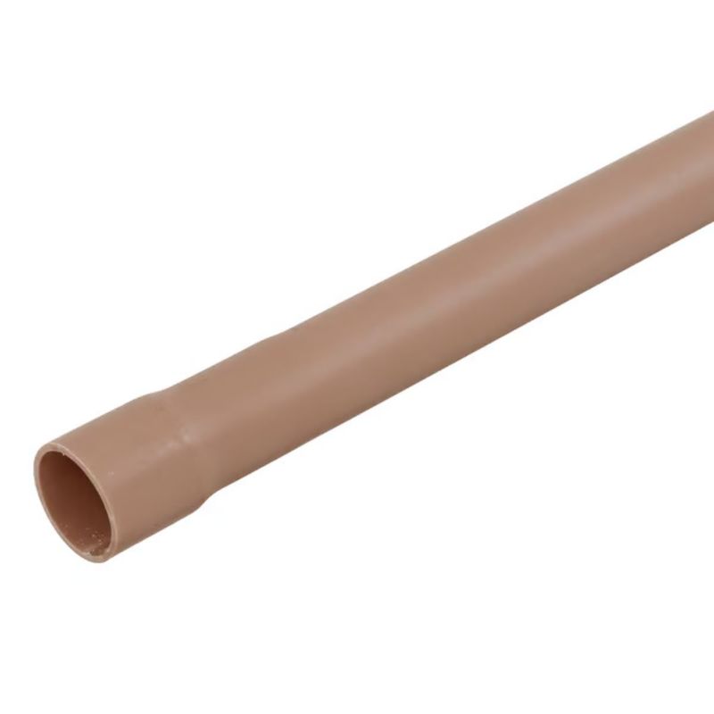 tubo amanco pvc soldável 32mmx3m marrom (mp)
