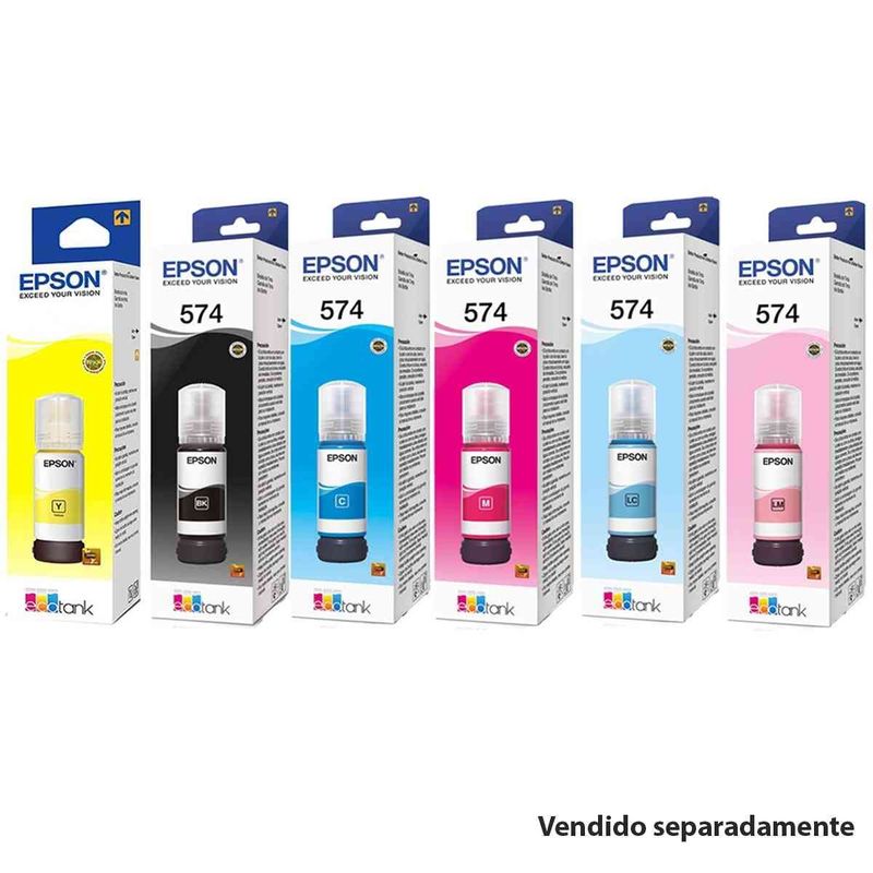 refil de tinta epson t574 magenta claro 70ml