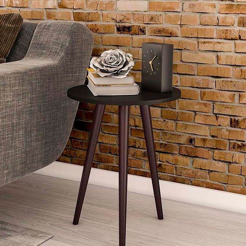 mesa lateral movelbento redonda rt 3099 preto