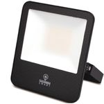 refletor taschibra smart wi-fi led 50w rgb+cct preto 3943 (mp)