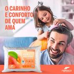 travesseiro fibrasca pele de pêssego 50x70cm branco 4339