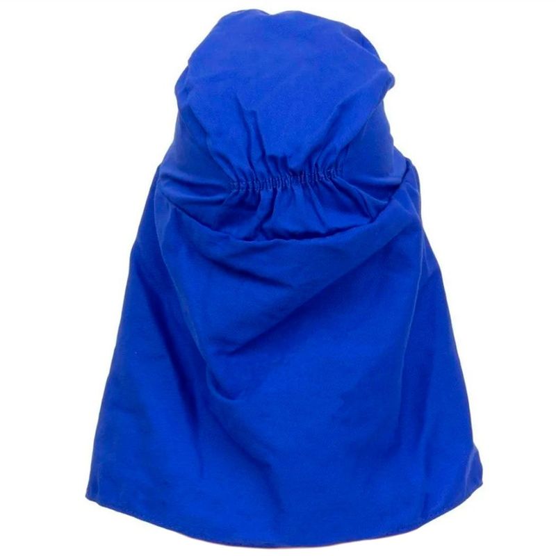 touca árabe brascamp com aba boné em brim azul (mp)