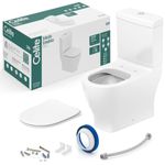 kit vaso sanitário celite slim branco com caixa acoplada 3,6l (mp)
