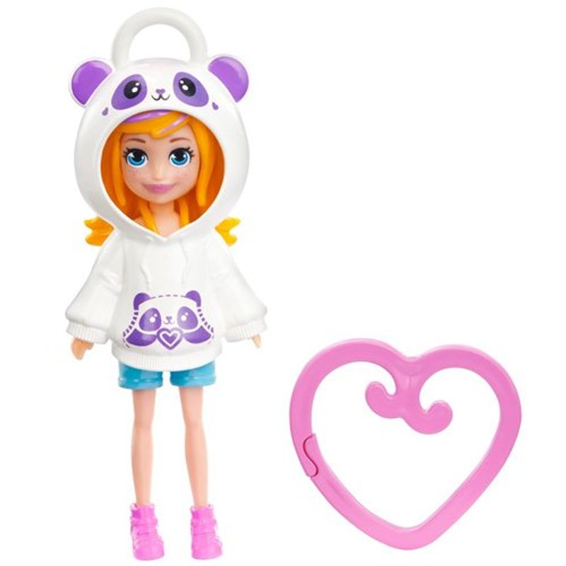 boneca mattel polly pocket amigas de capuz sortido hkv98