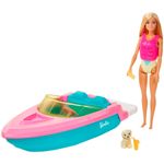 boneca mattel barbie com barco grg30