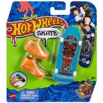 skate mattel hot wheels com sapatos de tênis hgt46