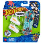 skate mattel hot wheels com sapatos de tênis hgt46