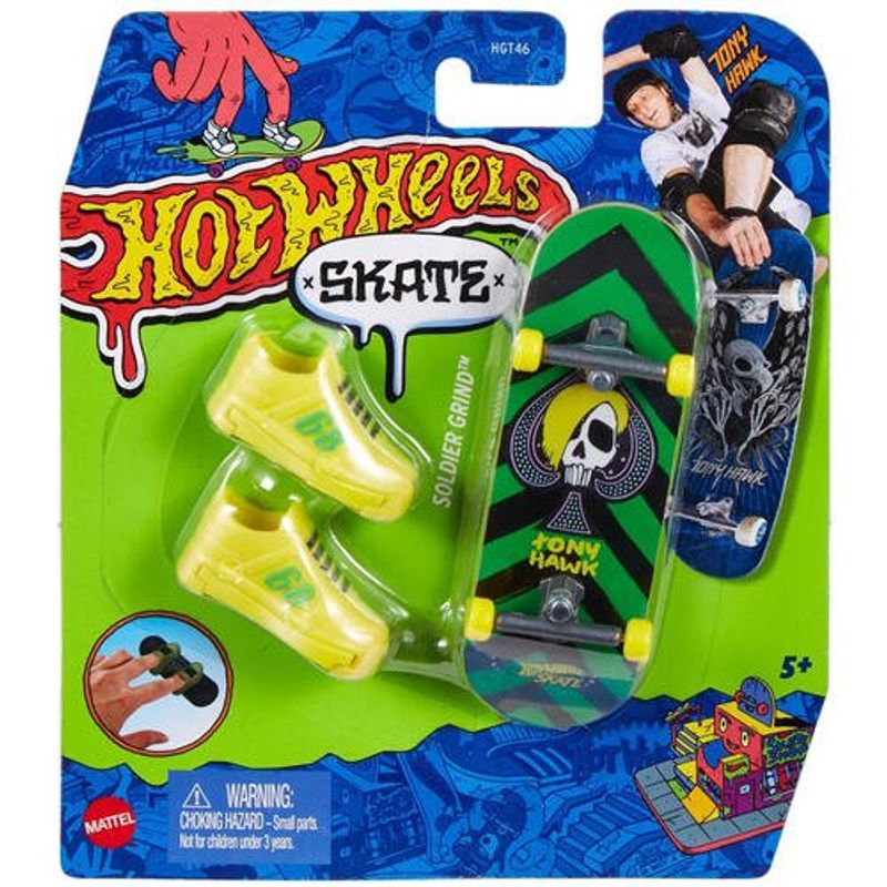 skate mattel hot wheels com sapatos de tênis hgt46