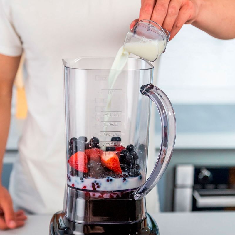 liquidificador britânia 1400w turbo 3 litros 127v preto blq1300p