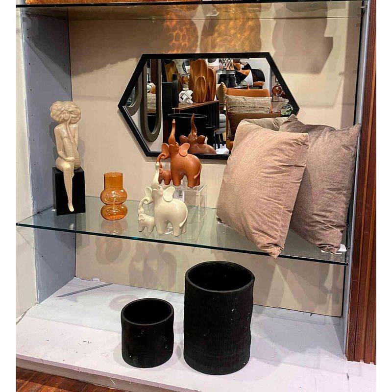 vaso decorativo noritex marrom 455-35984