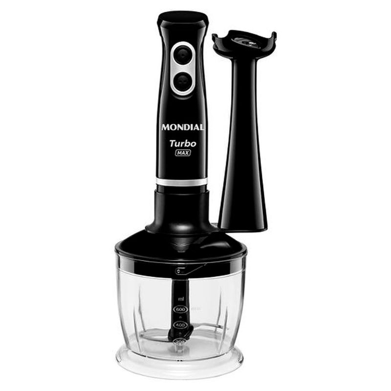 mixer mondial turbo 3 em 1 127v preto m-14