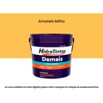 tinta acrílica hidrotintas econômica fosca 3l demais amarelo milho (mp)