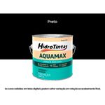 tinta esmalte sintético hidrotintas à base d’água 3l aquamax preto (mp)
