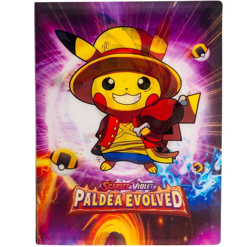 porta carta kijeki pokemon pikachu one piece (mp)