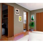 porta sanfonada plasbil pvc 70cm mogno (mp)