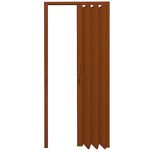 porta sanfonada plasbil pvc 80cm mogno (mp)
