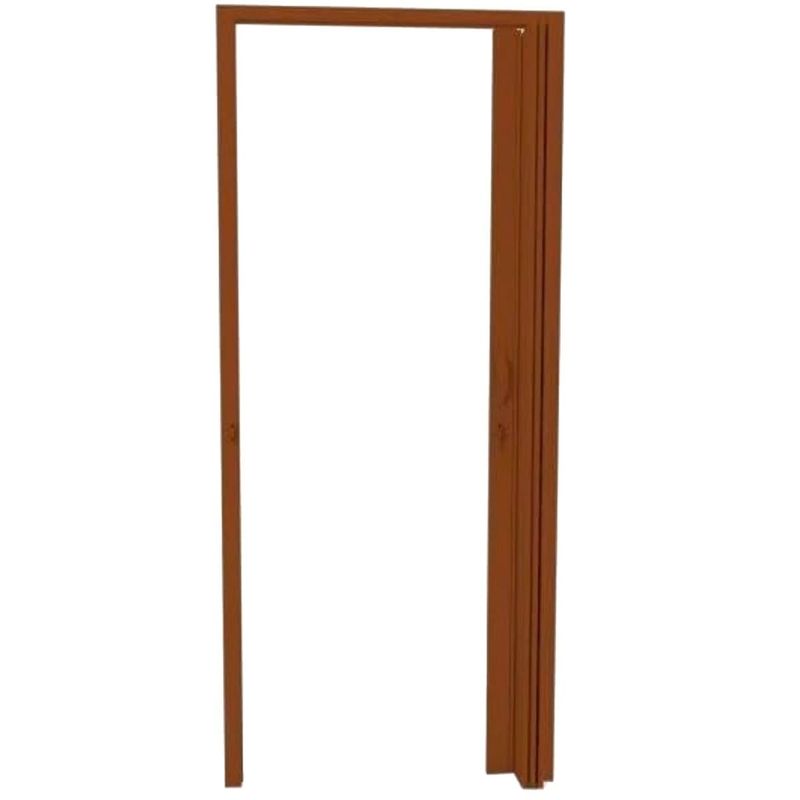 porta sanfonada plasbil pvc 80cm mogno (mp)