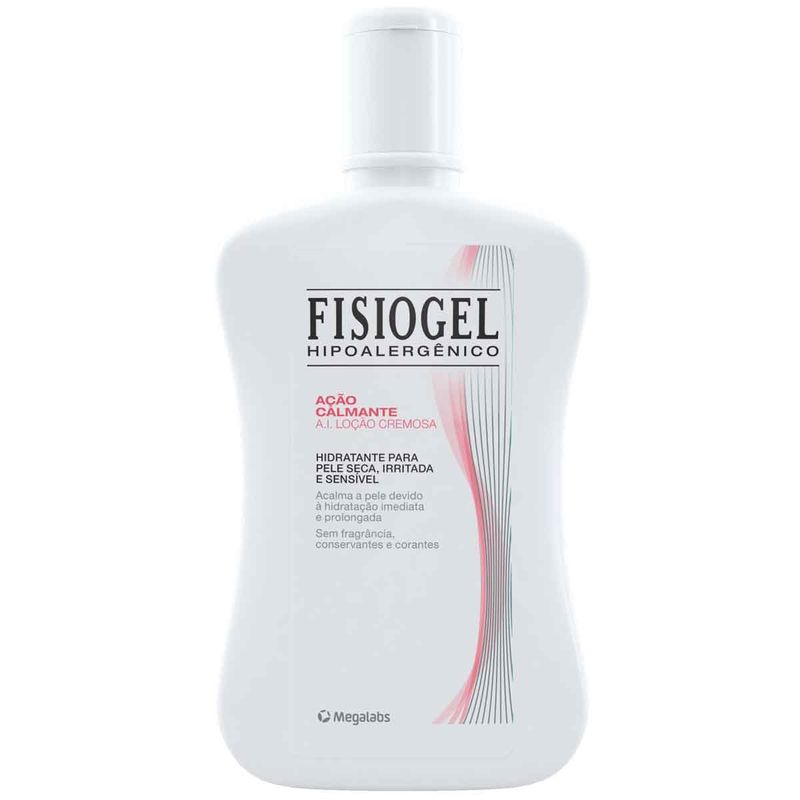 hidratante corporal fisiogel ação calmante 200ml