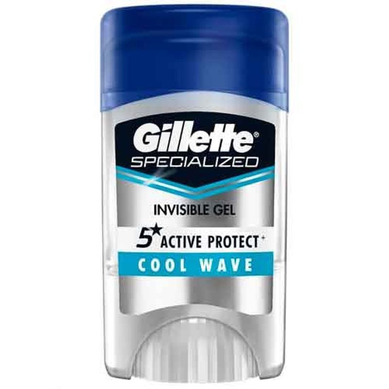 desodorante gel antitranspirante gillette cool wave 45g