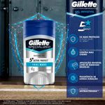 desodorante gel antitranspirante gillette cool wave 45g